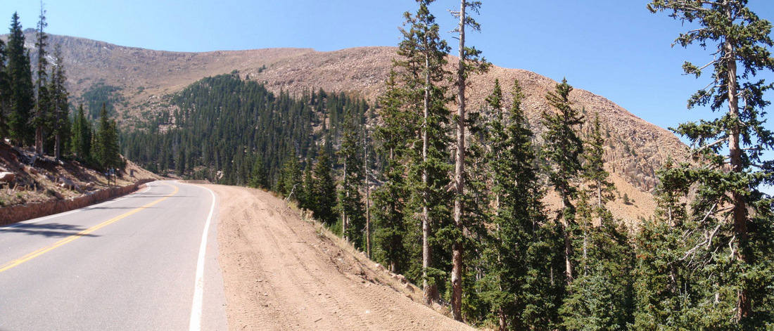 seeing the world above tree line.